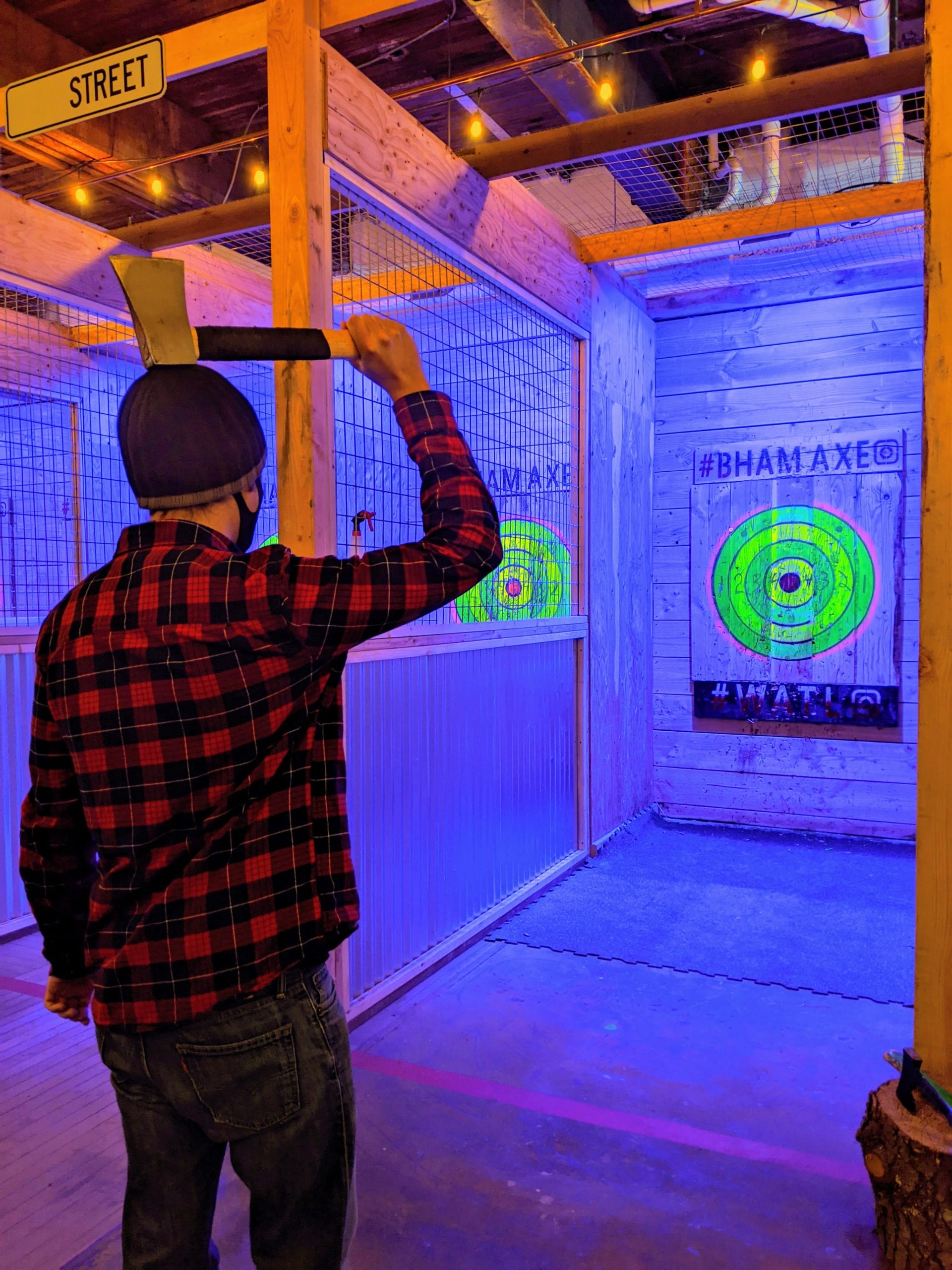 Experience Axe Throwing at Bellingham Axe